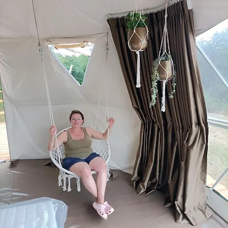 Glamping Dôme Benzène * Fonmourenne