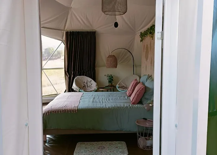 Glamping Dome Benzene Luksustelt Fonmourenne